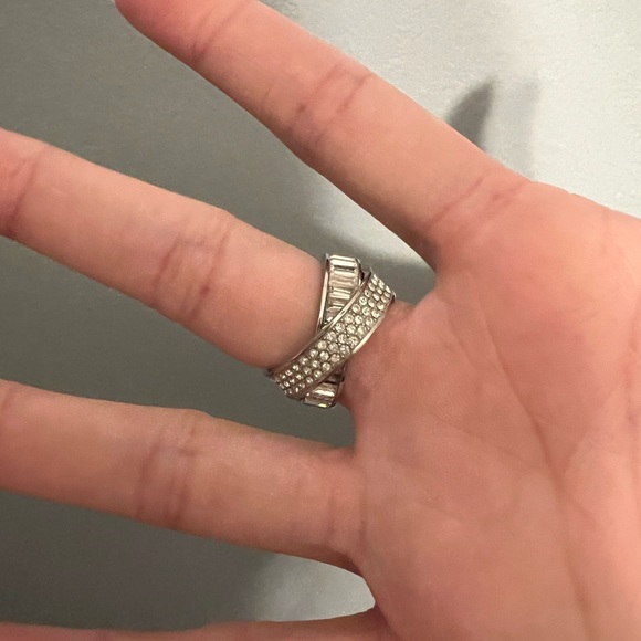 Michael Kors Crossover Ring SIZE 6 - Picture 1 of 5